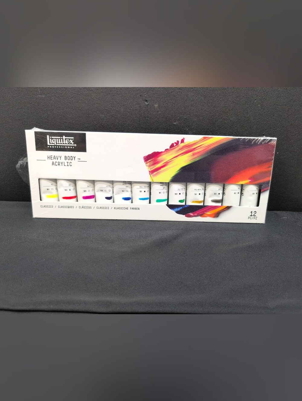 Liquitex Professional Heavy Body Acrylic Paint Classic Set 12 Colors